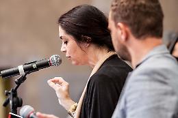 Valeria Palumbo e Roberto Mingarini
