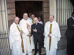 Quelle due visite del cardinal Tonini a Torre de' Picenardi