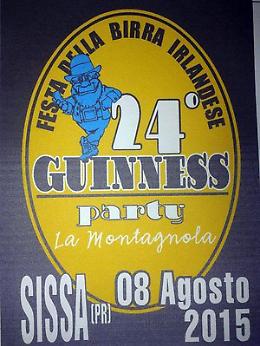 A Sissa l'Irish Guinness Party Sabato 8 agosto