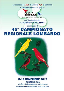 45esimo Campionato Regionale Lombardo di Ornitologia