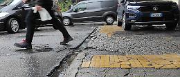 Mercato di via Verdi: pavimentazione, trappola per i pedoni