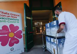 Covid: altri 13.447 malati,476 morti. Doppia dose per 4 milioni