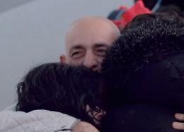 Burl&ograve; "Abbracciare miei figli &egrave; stato un piacere immenso"