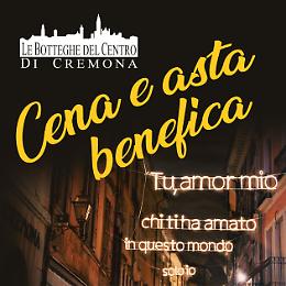 Cena e asta benefica delle luminarie dedicate a Mina