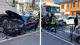 Inseguimento e schianto a Porta Venezia, ferito un carabiniere