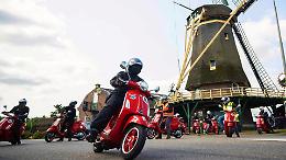 Scout: in Vespa per l’Europa, la ‘Freccia Rossa della Bontà’ ha fatto centro