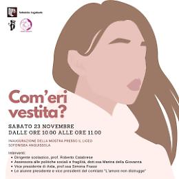 "Com’eri vestita?": la mostra contro la violenza sulle donne all'Anguissola