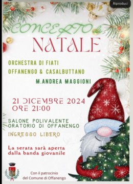 Orchestra fiati di Casalbuttano e Offanengo: Concerto di Natale 