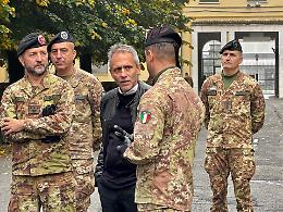 «Un presidio di sicurezza concreto», il sindaco visita il 10° Reggimento Genio Guastatori