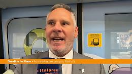 Milano, Metro 5 inaugura il treno brandizzato per le Olimpiadi