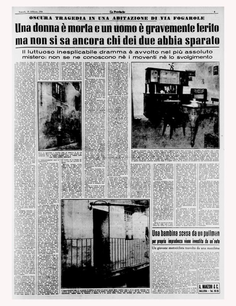 Misterioso dramma in via Fogarole: oscuro il movente 