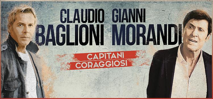 Claudio Baglioni e Gianni Morandi al Forum di Assago Dal 23 al 25 febbraio