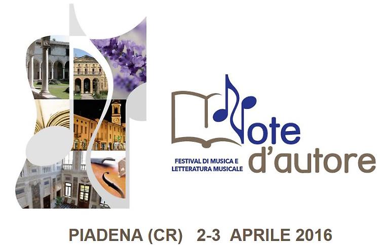 ‘Note d’autore’, festival di musica e libri a Piadena