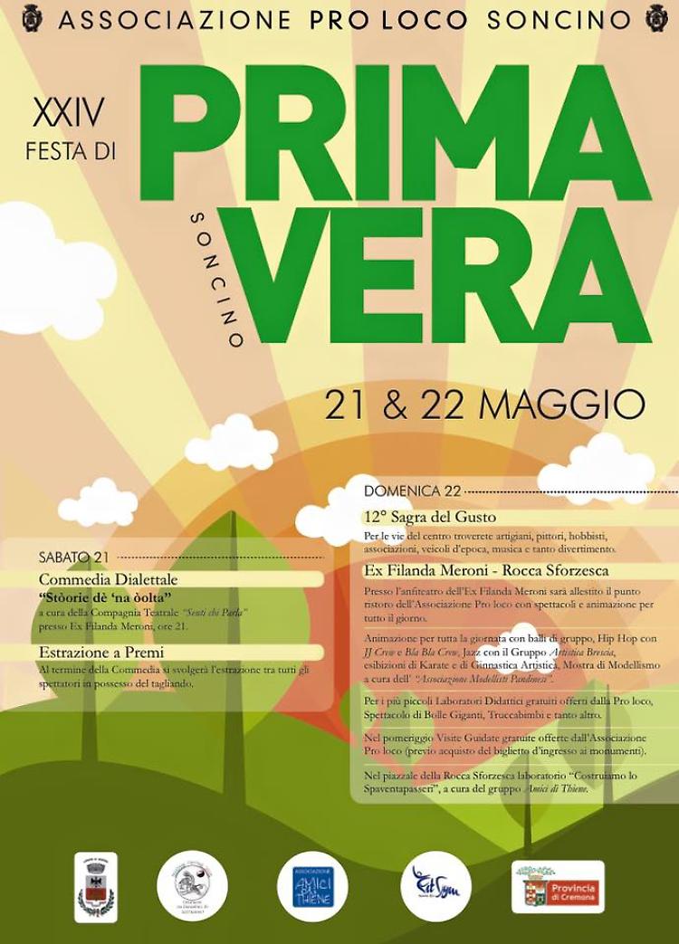 Festa di Primavera a Soncino: 21 6 22 maggio