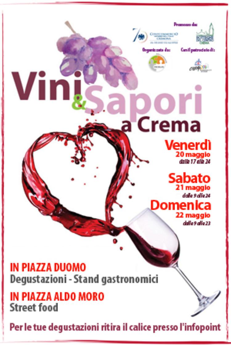 Vino e buon cibo in piazza a Crema nel finesettimana