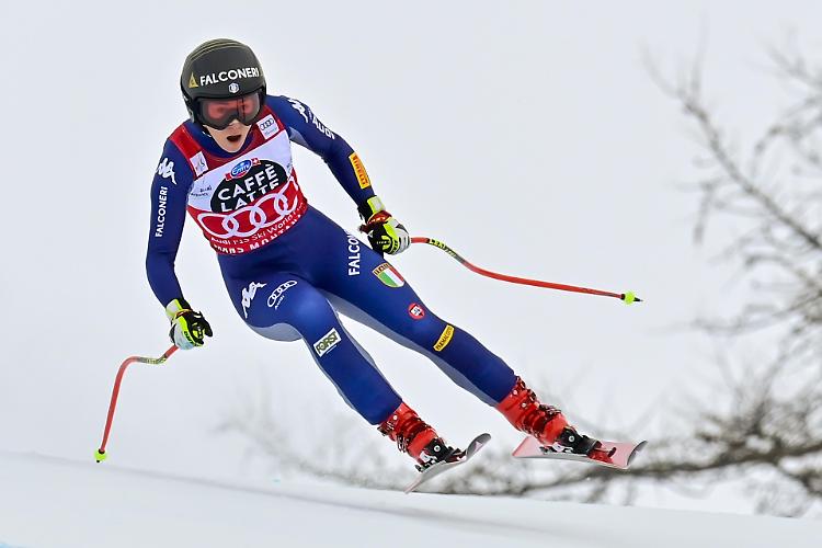  Sci, bis si una super Sofia Goggia nella discesa di Crans Montana