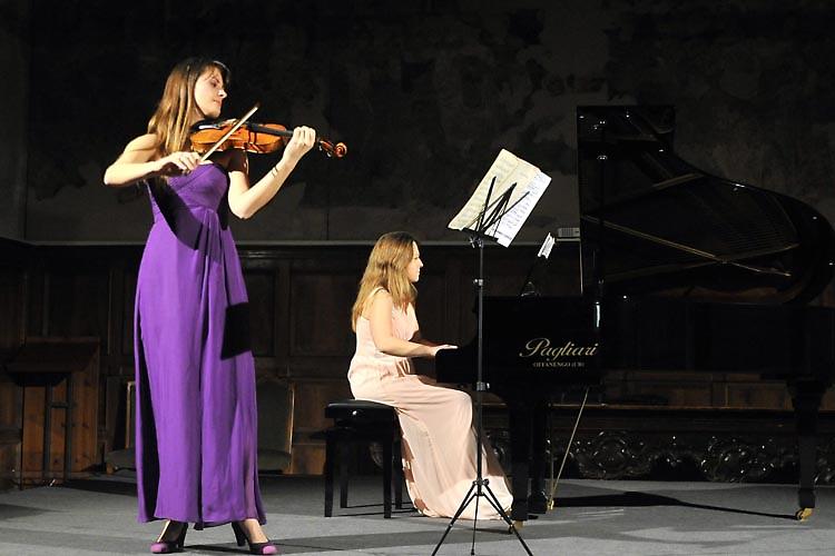 Musica: Francesca Dego, violino con Francesca Leonardi, pianoforte