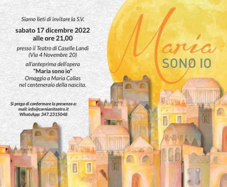 L'omaggio a Maria Callas
