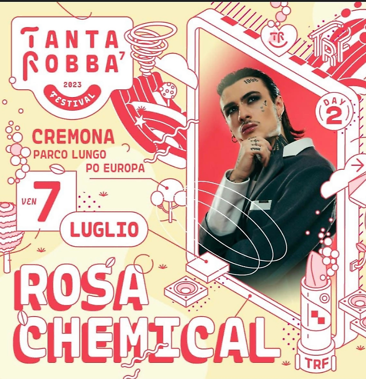 Rosa Chemical ospite al "Tanta Robba Festival"