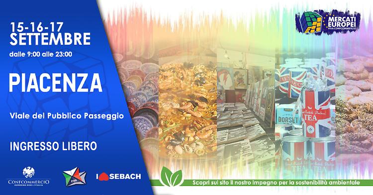 Torna il Mercato Europeo a Piacenza