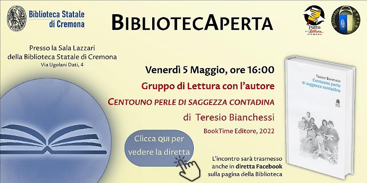 Dialogo aperto con Teresio Bianchessi, autore del libro “Centouno perle di saggezza contadina”