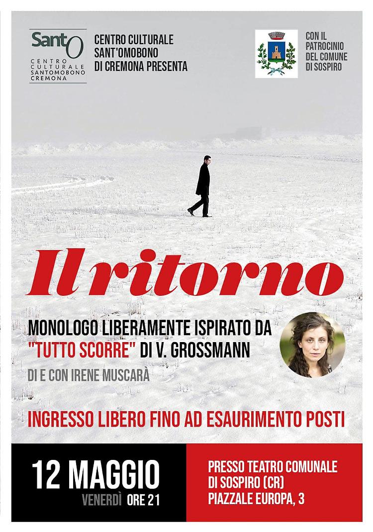 "Il ritorno" monologo di Irene Muscarà