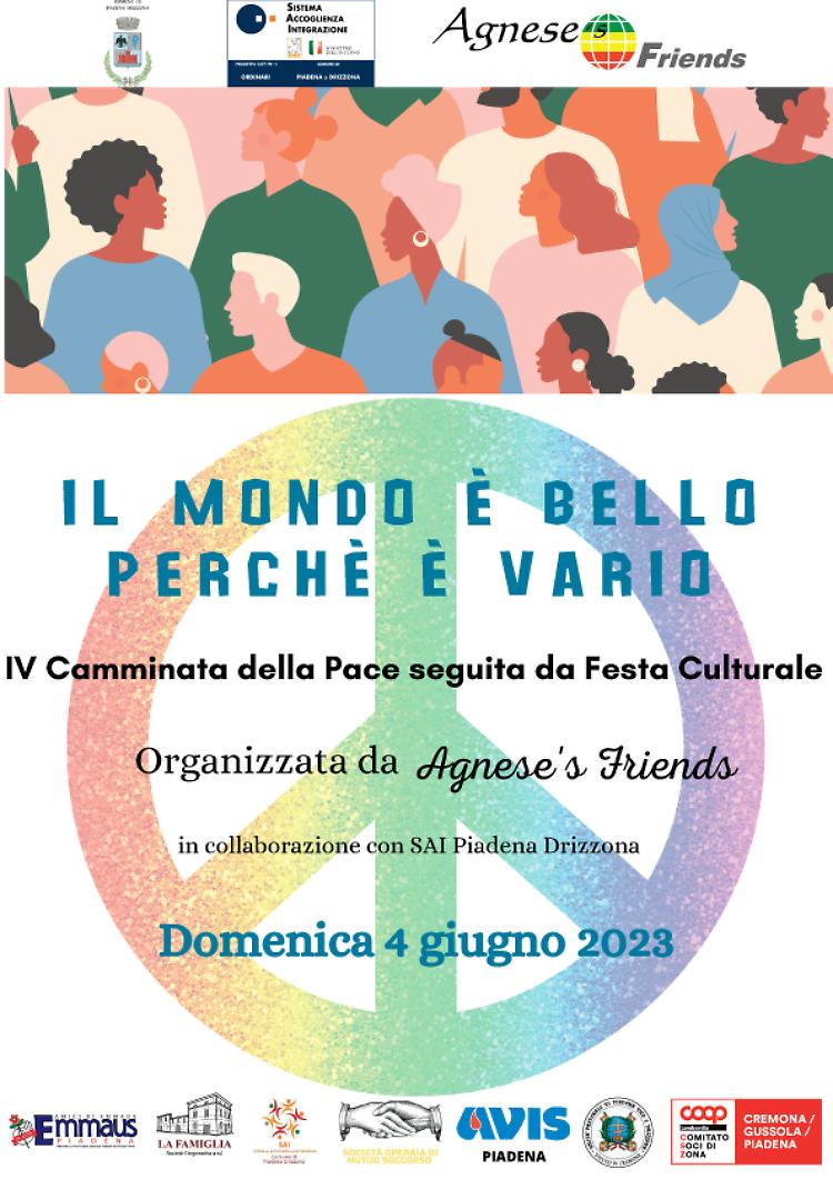 IV Camminata della Pace e Festa Culturale con musica e arte