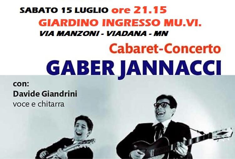 "Gaber/Jannacci" spettacolo di cabaret comico-musicale