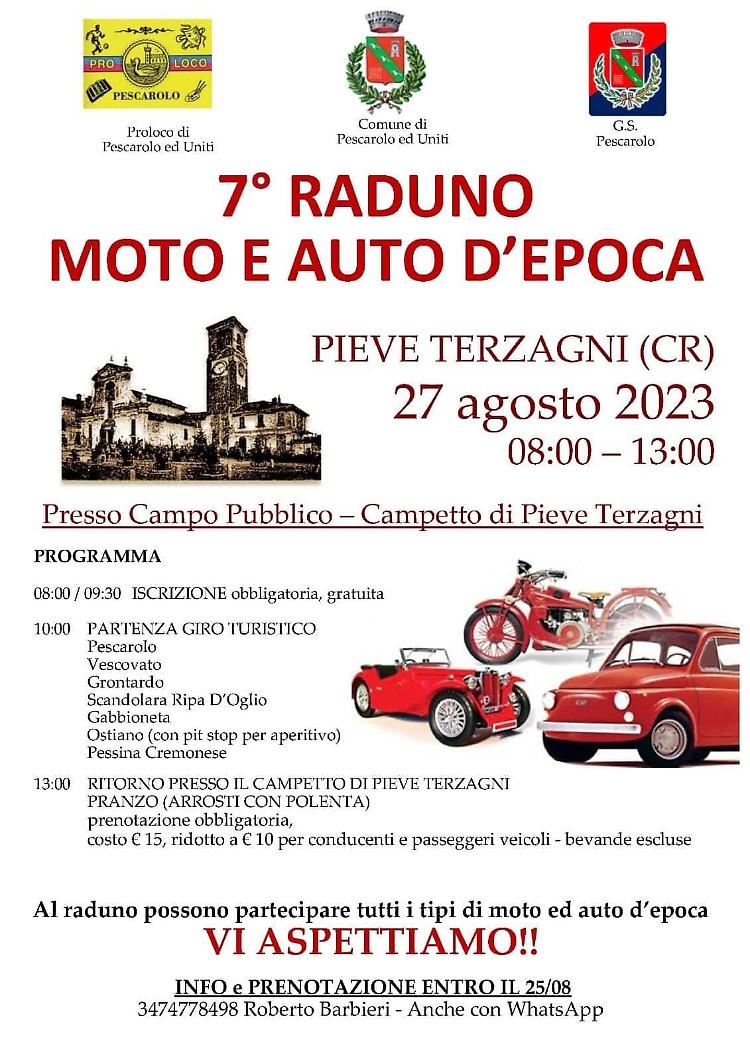 7° raduno di moto e auto d'epoca