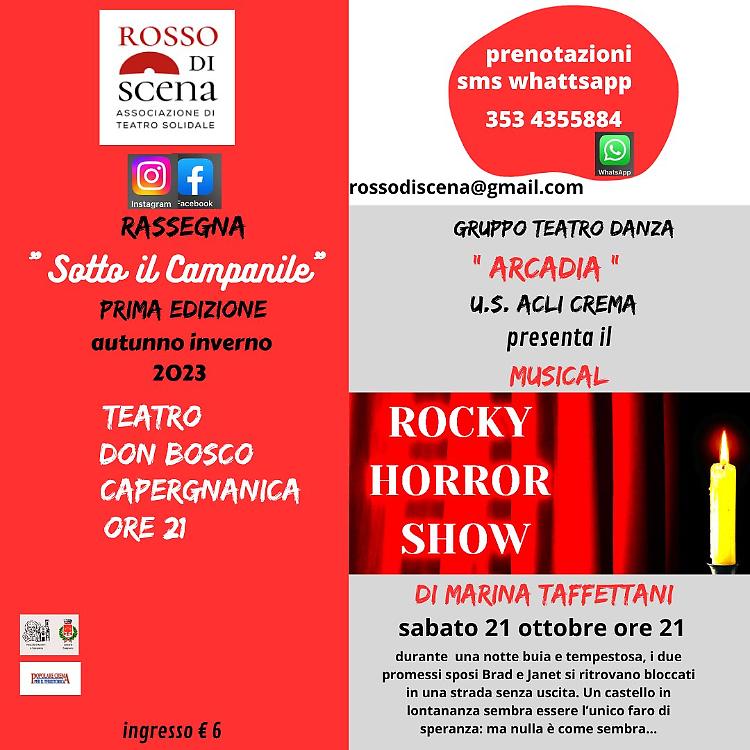 "Rocky Horror Show" musical di Marina Taffettani