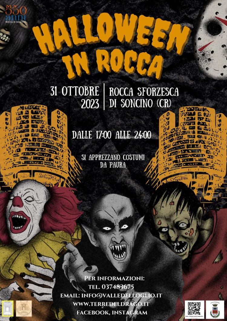 Halloween in rocca con musici, giocolieri, animazioni 