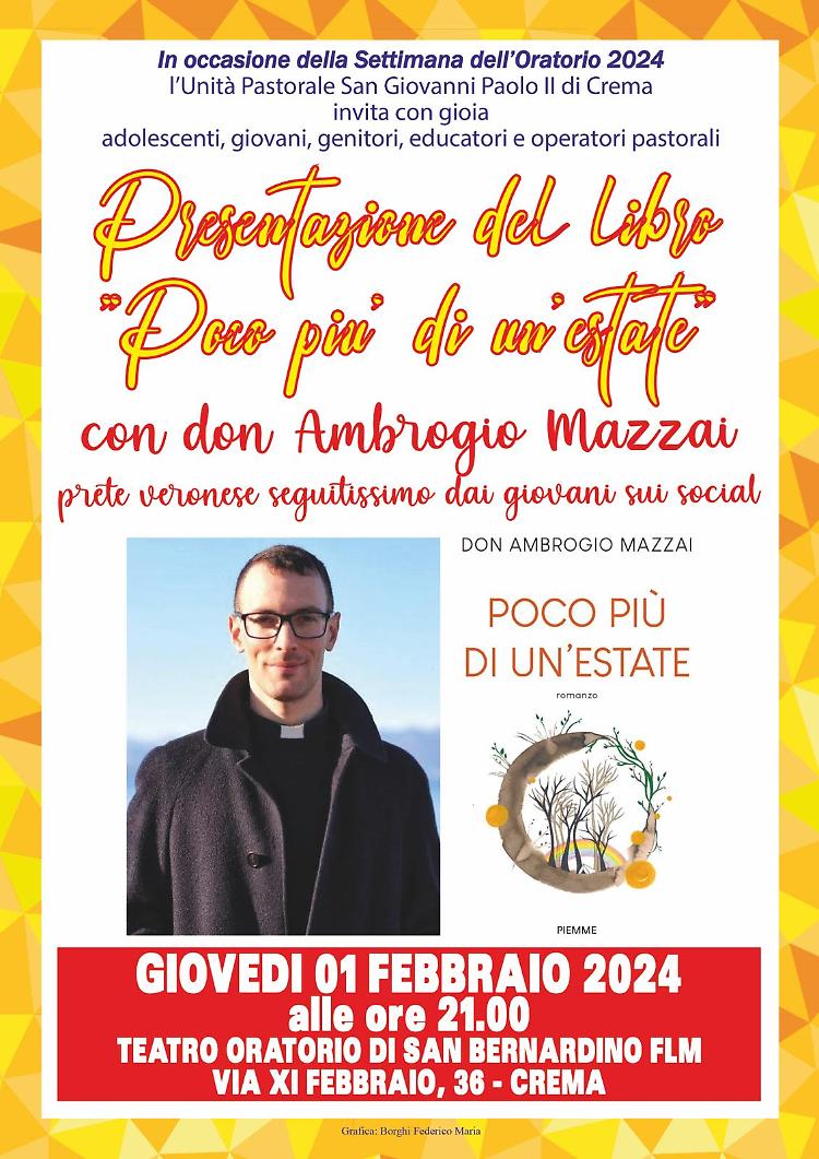 Presentazione del libro "Poco più di un'estate"