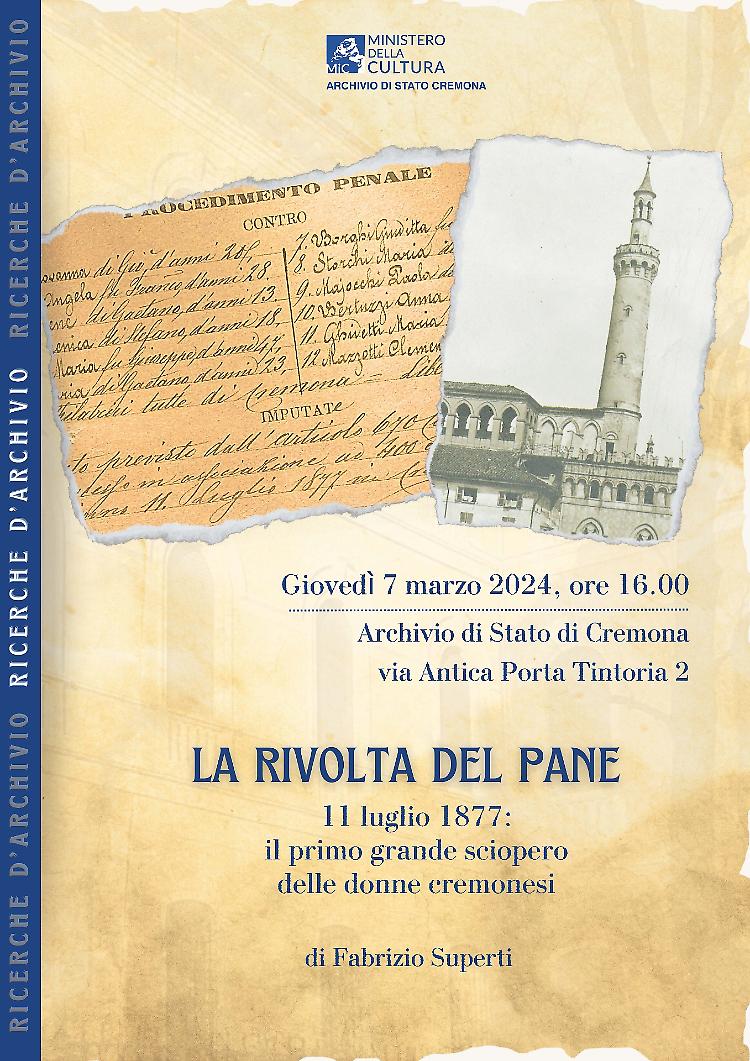 La rivolta del pane. Il primo grande sciopero delle donne cremonesi