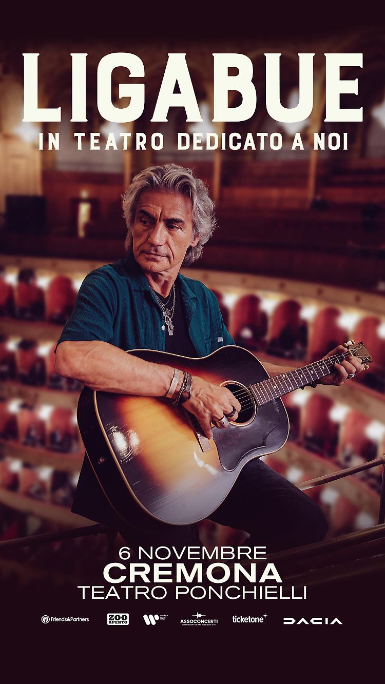 Ligabue in teatro "Dedicato a noi" Tour 2024