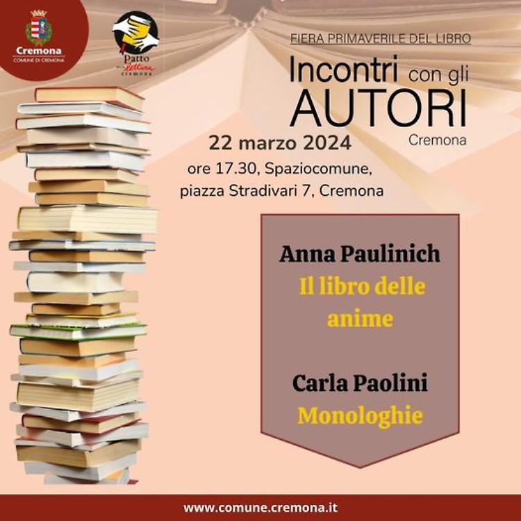 Incontri con la poesia: Anna Paulinich e Carla Paolini