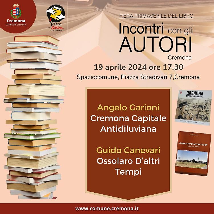 Incontro con gli autori alla Fiera del Libro
