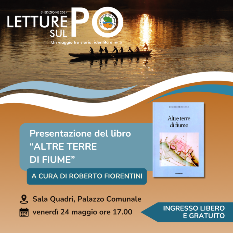 Presentazione del libro "Altre terre di fiume" di Roberto Fiorentini