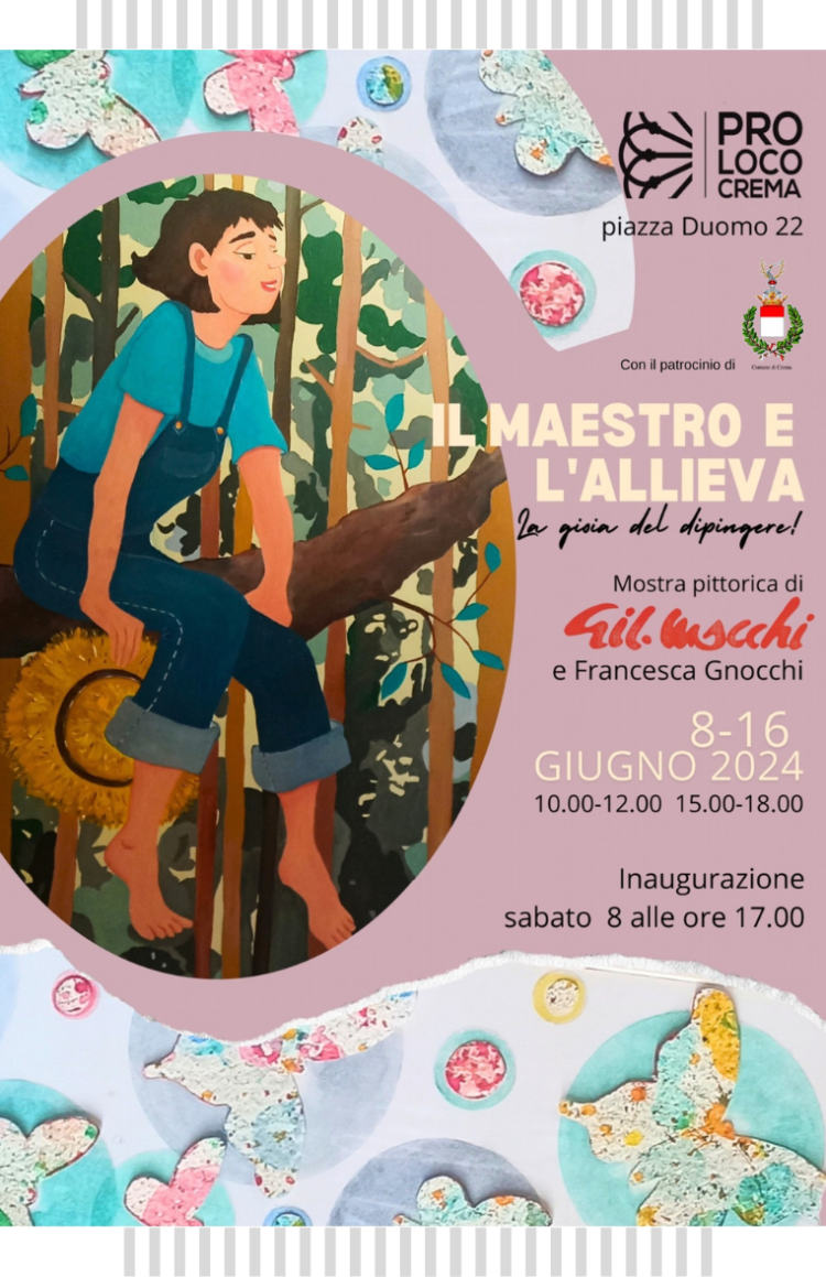 Mostra "Il Maestro e l'allieva, la gioia del dipingere"