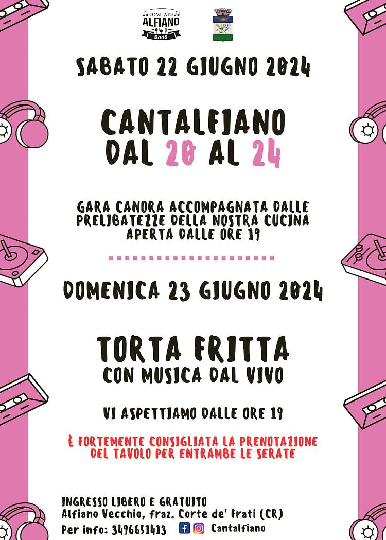 Cantalfiano: un week end a tutta musica!