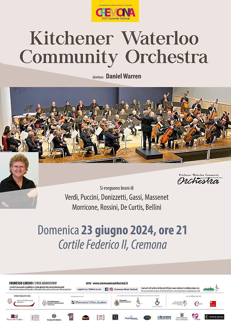 Concerto della Kitchener Waterloo Community Orchestra 