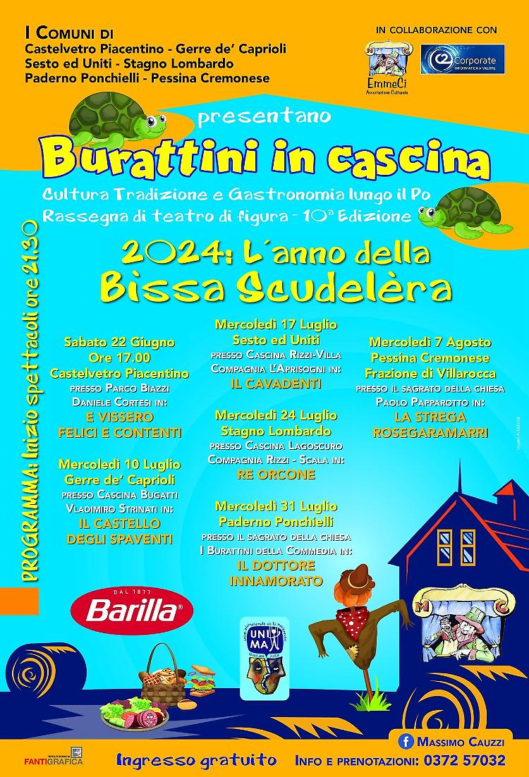 Spettacolo di Burattini "La strega Rosega Ramarri"