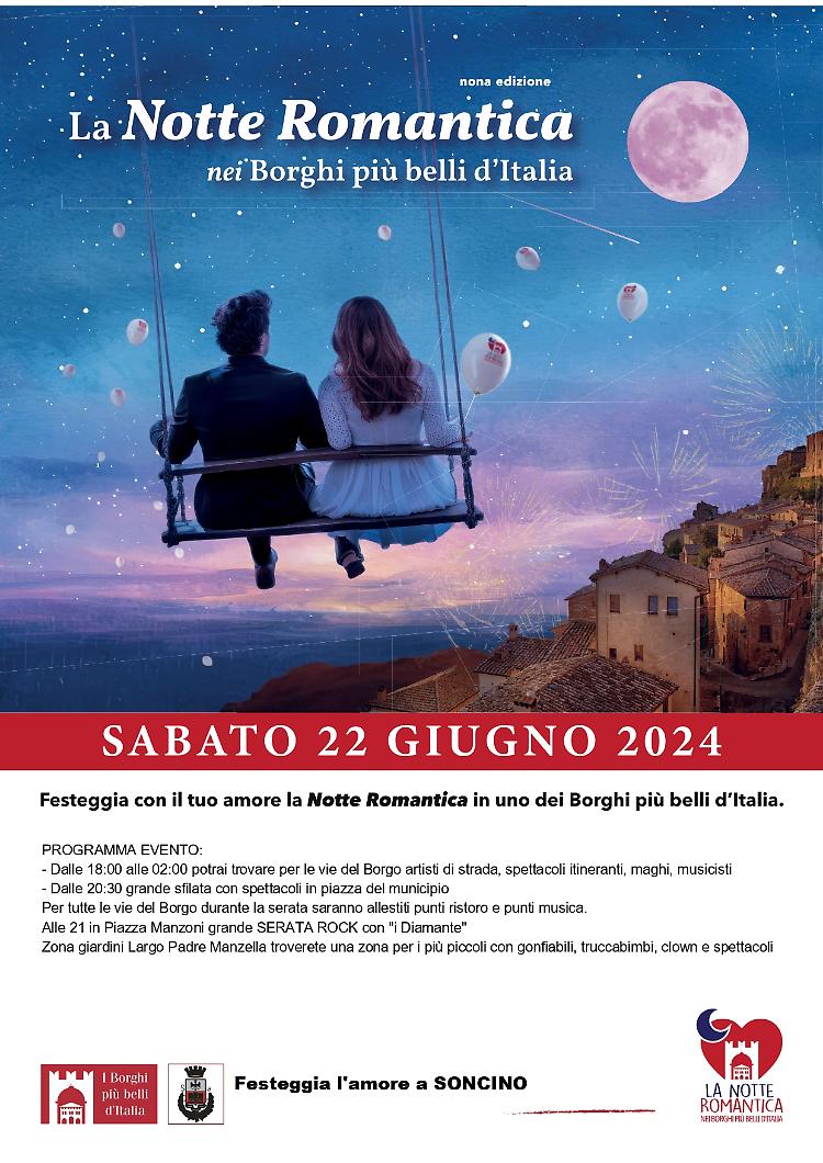 Notte Romantica nei Borghi più belli d'Italia