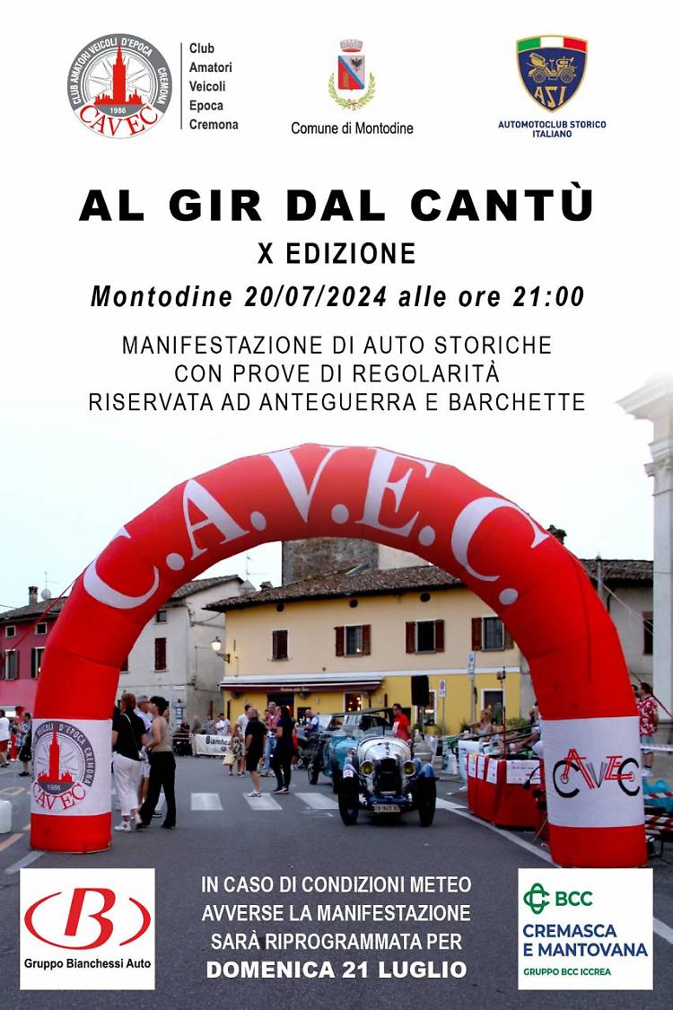 Al Gir dal Cantù: Manifestazione di auto storiche