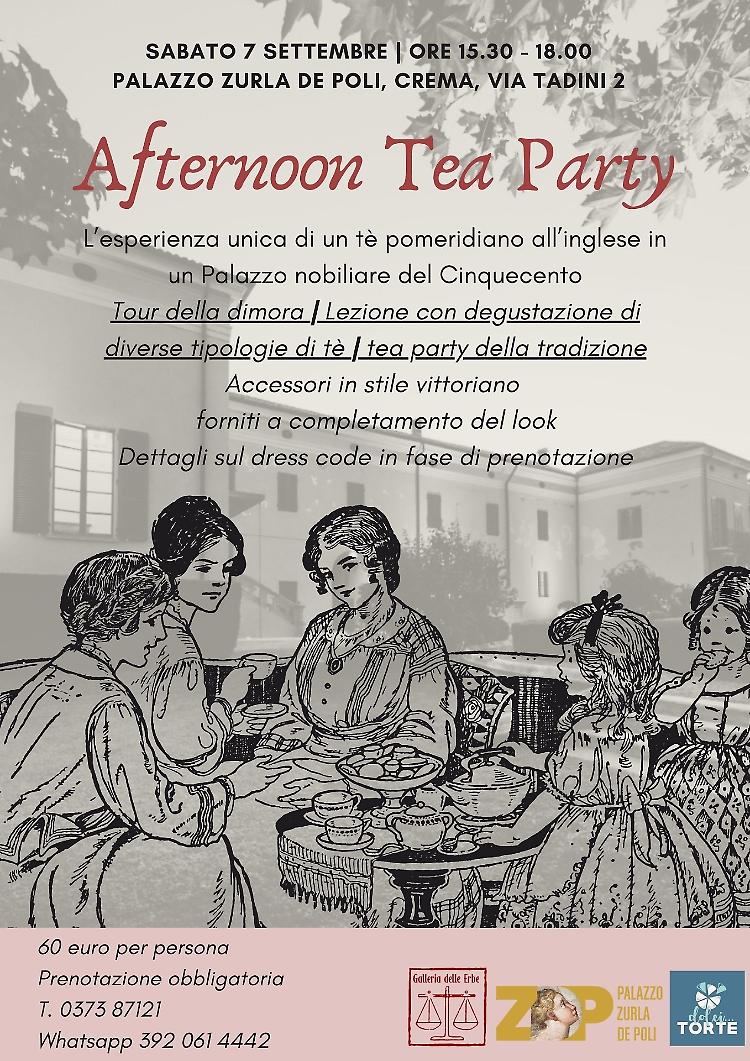 Afternoon Tea Party: un'esperienza nella Storia