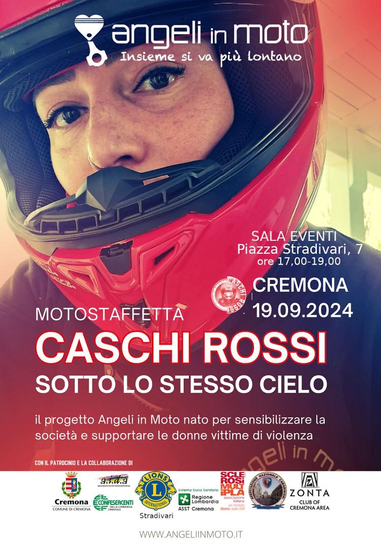 Motostaffetta Caschi Rossi: 35a tappa a Cremona