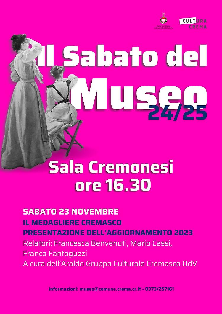Conferenza:  l’aggiornamento del volume "Medagliere cremasco"