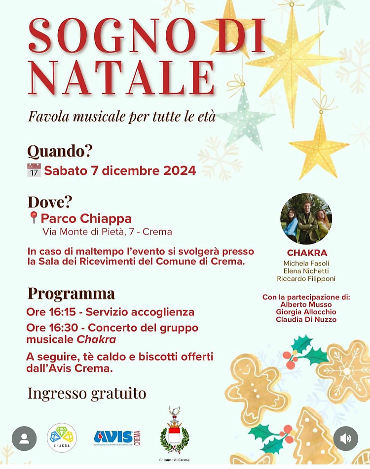"Sogno di Natale",  una favola musicale per tutte le età