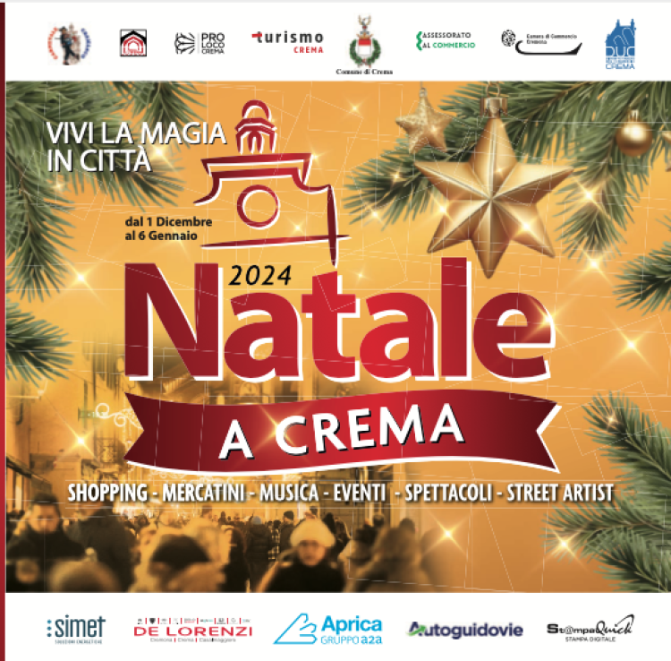 "Natale a Crema 2024":  un mese di magia ricco di eventi!