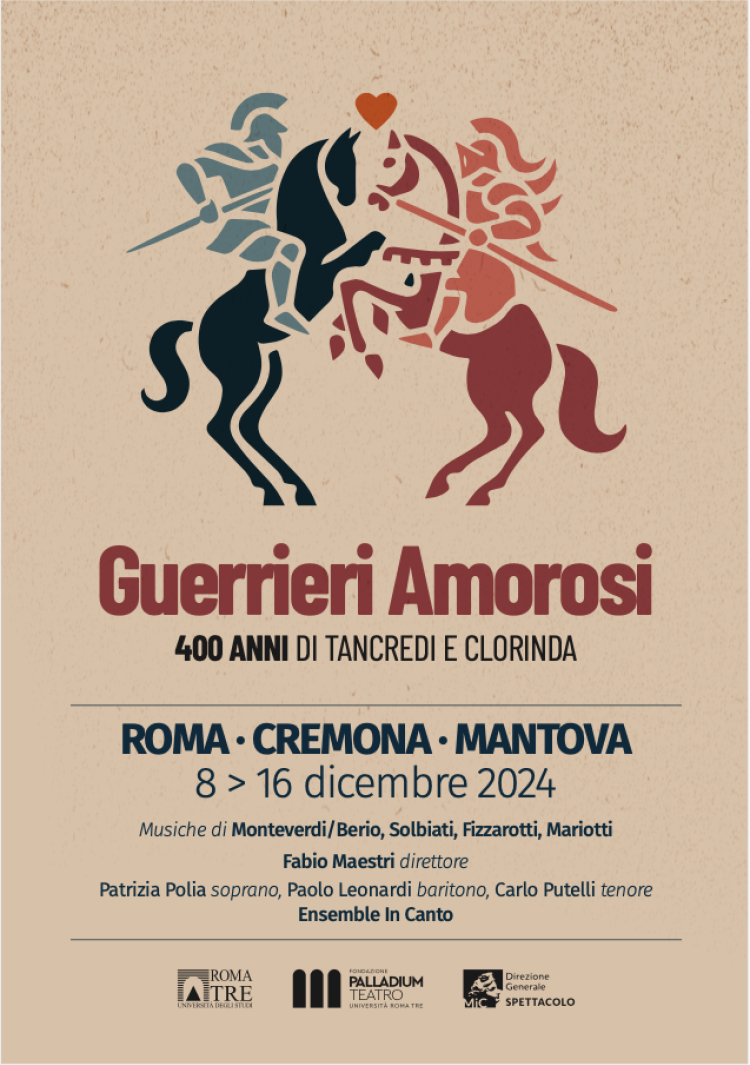 Spettacolo " Guerrieri Amorosi" della Fondazione Claudio Monteverdi 