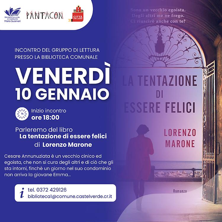 Incontro: analisi del libro "La tentazione di essere felici"